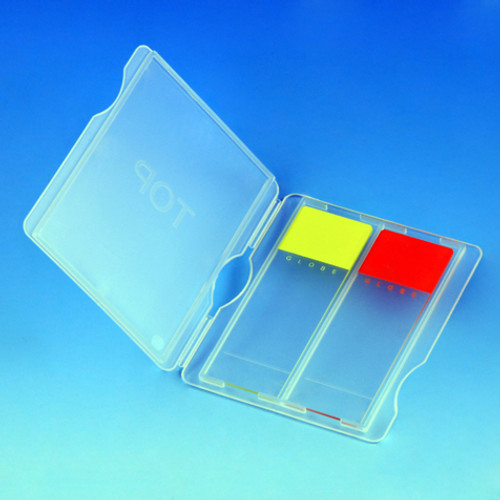 slide mailer polypropylene for 2 slides natural 